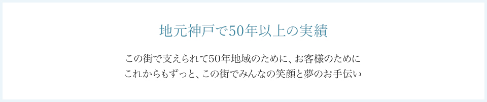 皆様のおかげをもちまして、今年で創立50周年を迎えました